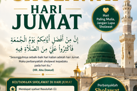 Perbanyak Sholawat di Hari Jumat
