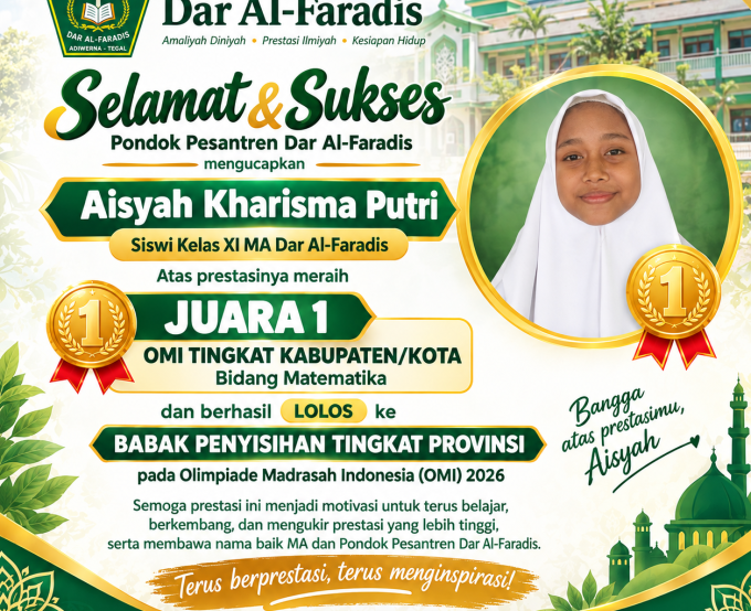JUARA 1 OMI TINGKAT KABUPATEN TEGAL