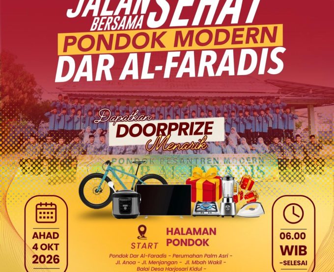 Jalan Sehat Milad ke-11 Dar Al-Faradis, Lebih dari 500 Peserta Langkahkan Kaki Menuju Hidup Sehat